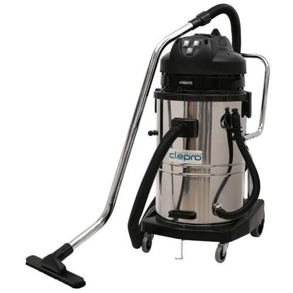Máy hút bụi khô và ướt Clepro S3/60 (3 motor) cho nhà xưởng, gara ô tô và vệ sinh công nghiệp.