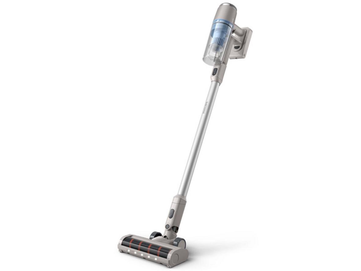 Máy hút bụi không dây Philips XC2011/01 gọn nhẹ, phù hợp dọn nhanh mỗi ngày.
