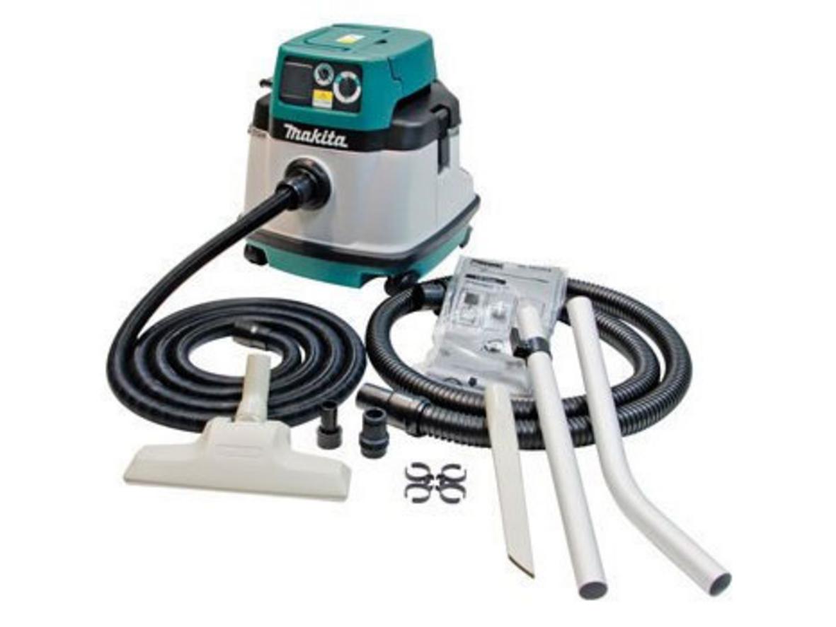Máy hút bụi Makita VC1310LX1 chính hãng, gọn, mạnh, hút khô và ướt.