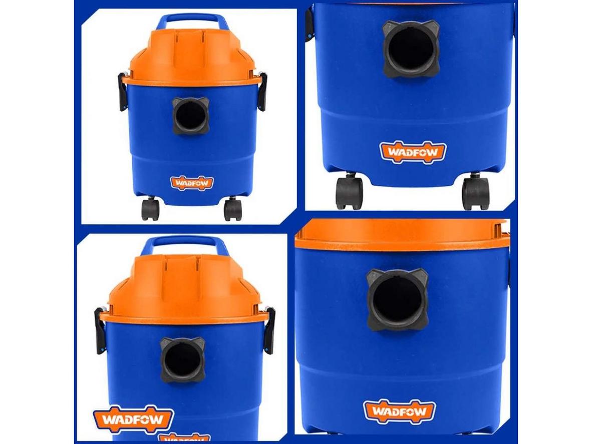 Phụ kiện máy hút bụi Wadfow WVR1A15 gồm ống nối mềm đầu hút sàn túi vải và vòi hút kẽ hở