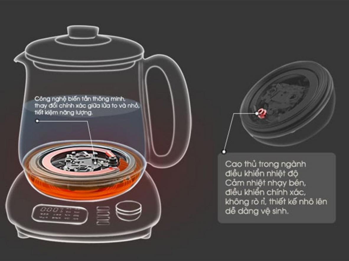 Bear SUBE011 phù hợp pha trà, pha sữa và nấu món nóng mỗi ngày.