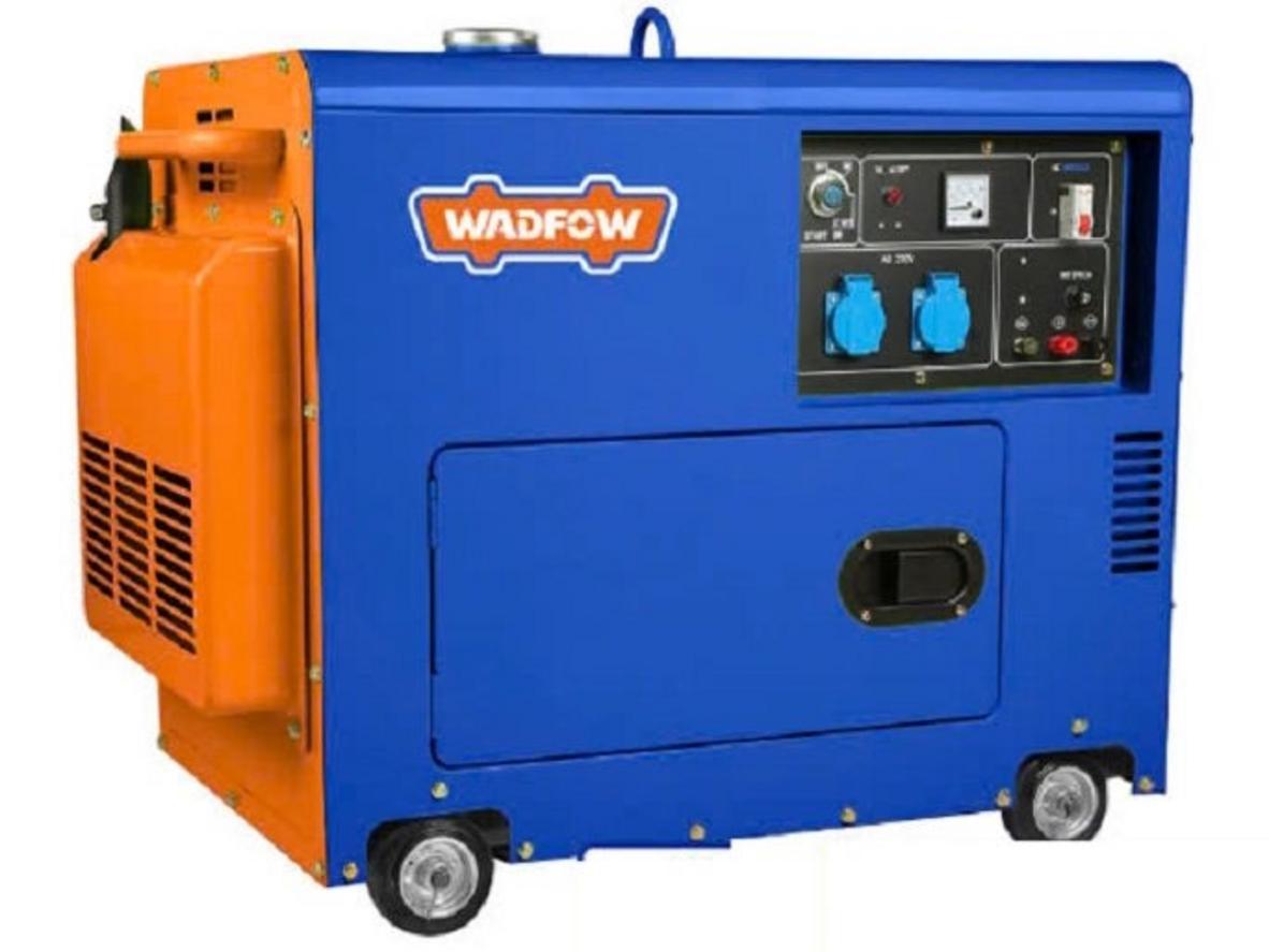Máy phát điện chạy dầu Wadfow WDG2A55 - lựa chọn 5.5kW cho gia đình và kinh doanh nhỏ.