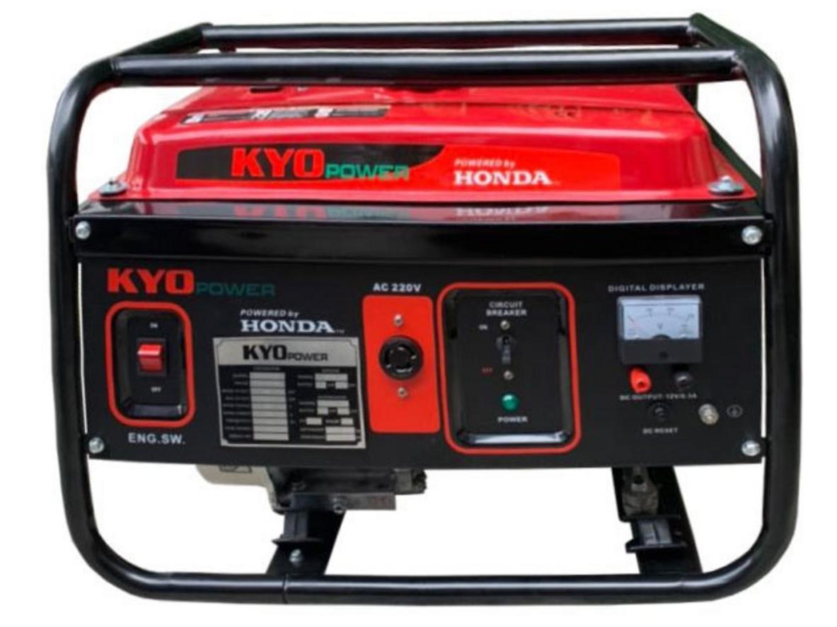 Máy phát điện chạy xăng 2KVA Kyo Power THG2500KX gọn nhẹ cho nhu cầu điện dự phòng gia đình.