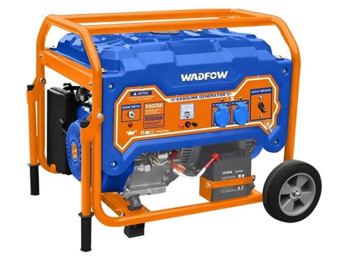 Máy phát điện chạy xăng 9KW Wadfow WGEAA11 cho nhu cầu dự phòng điện tải lớn.