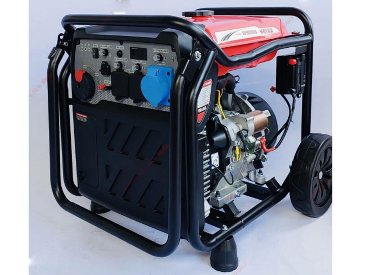 Máy phát điện chạy xăng Inverter Volga AU-10000iD - 8.5KW cho gia đình lớn, cửa hàng và văn phòng nhỏ.