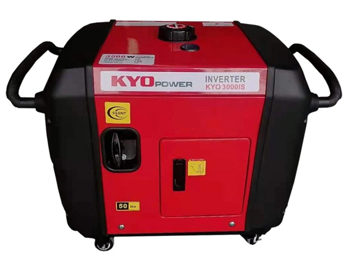 Máy phát điện chạy xăng Kyo Power THG3000IS 3KVA vận hành êm, điện ra ổn định cho gia đình và văn phòng nhỏ.