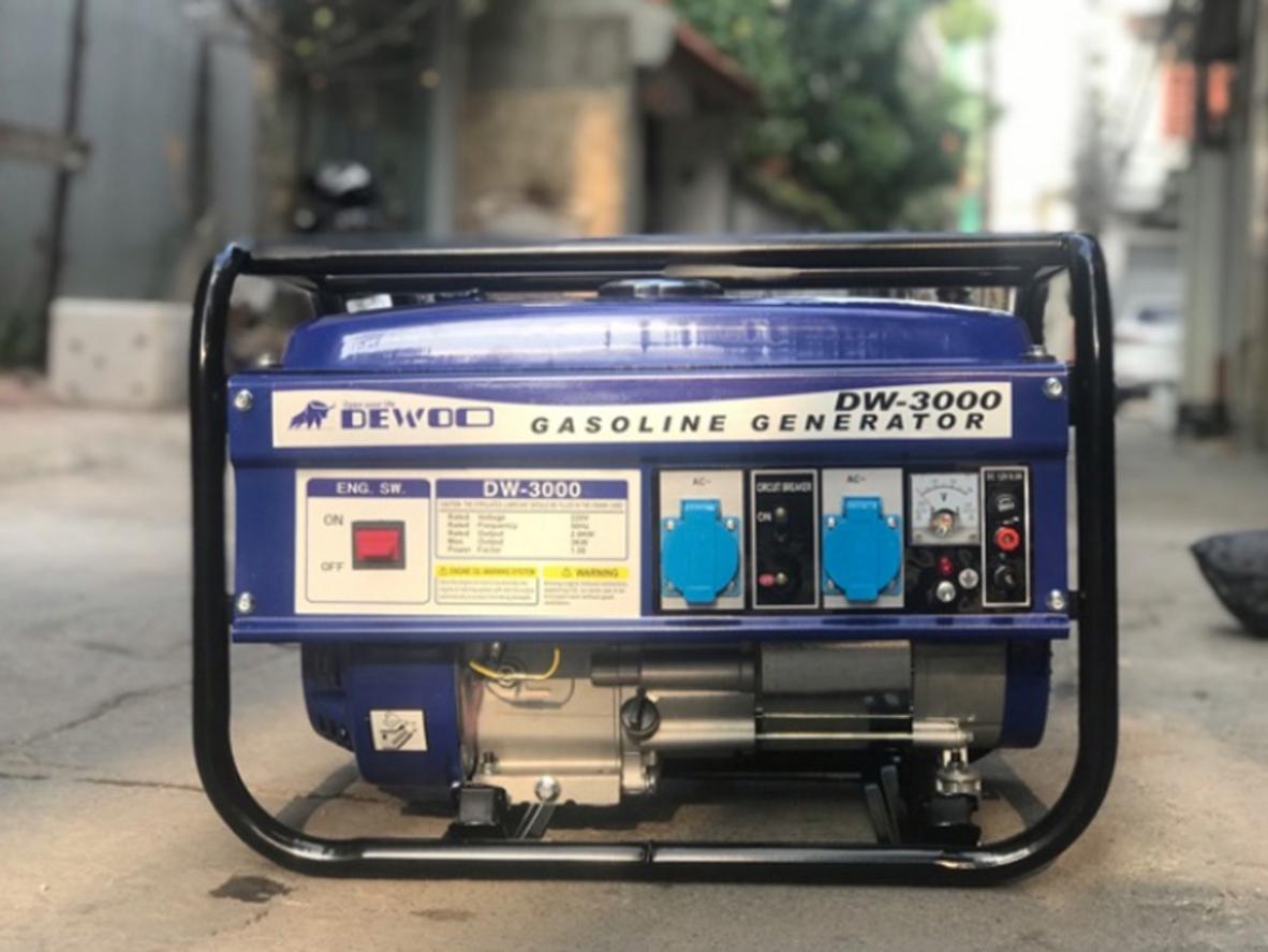 Thông số kỹ thuật Dewoo DW-3000E cho nhu cầu điện dự phòng gia đình.