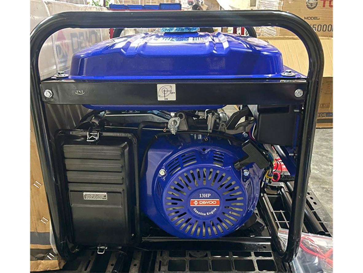 Dewoo DW7000GE 5KW phù hợp cho tải thiết yếu của gia đình, cửa hàng nhỏ và văn phòng.