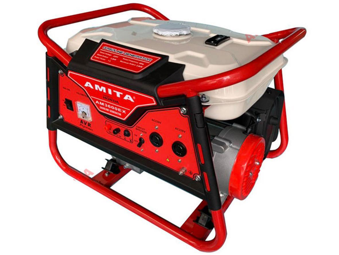 Máy phát điện Honda AM-3600EX (AMITA) phù hợp cho điện dự phòng gia đình và cửa hàng nhỏ.
