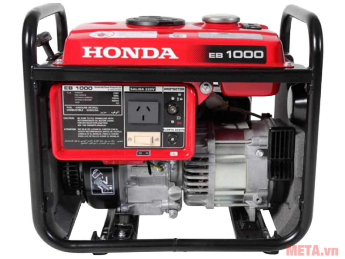 Honda EB1000 0.75KW chạy êm, tiết kiệm xăng cho nhu cầu điện dự phòng cơ bản.