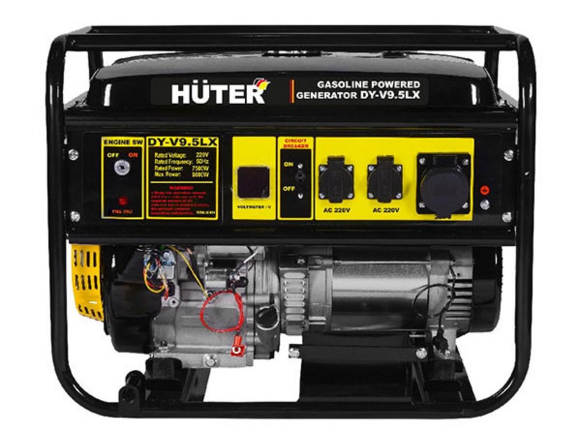 Máy phát điện Huter DY-V9.5LX 8.000W cho nhu cầu dự phòng tải cao.