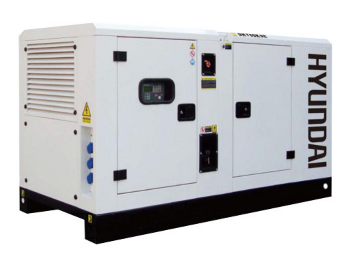 Máy phát điện Hyundai 60kVA DHY65KSE cho nhu cầu điện dự phòng 3 pha ổn định.