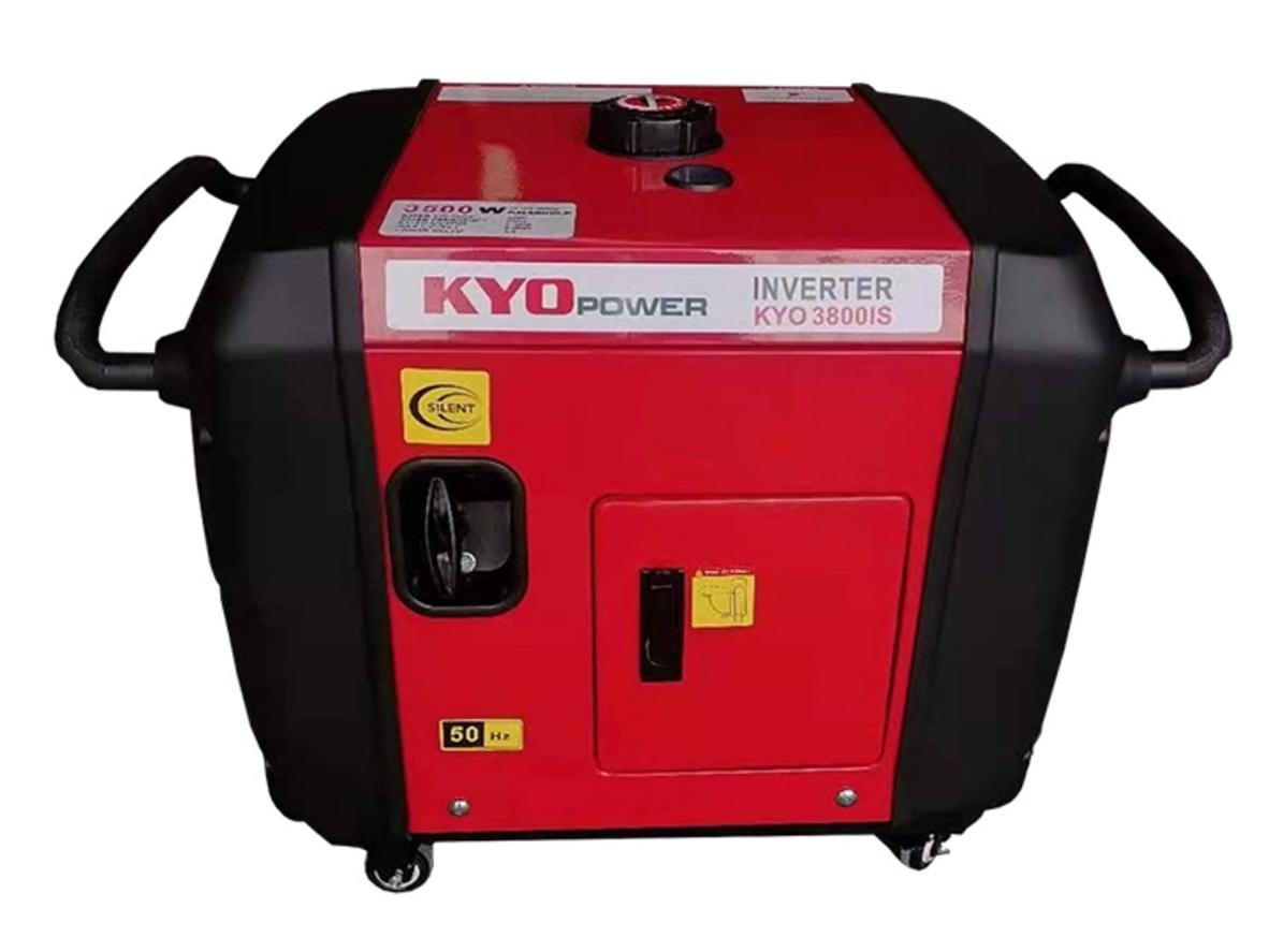 Máy phát điện chạy xăng Kyo Power Inverter THG3800IS 3.5 KVA cho nhu cầu dự phòng điện gia đình và cửa hàng nhỏ.
