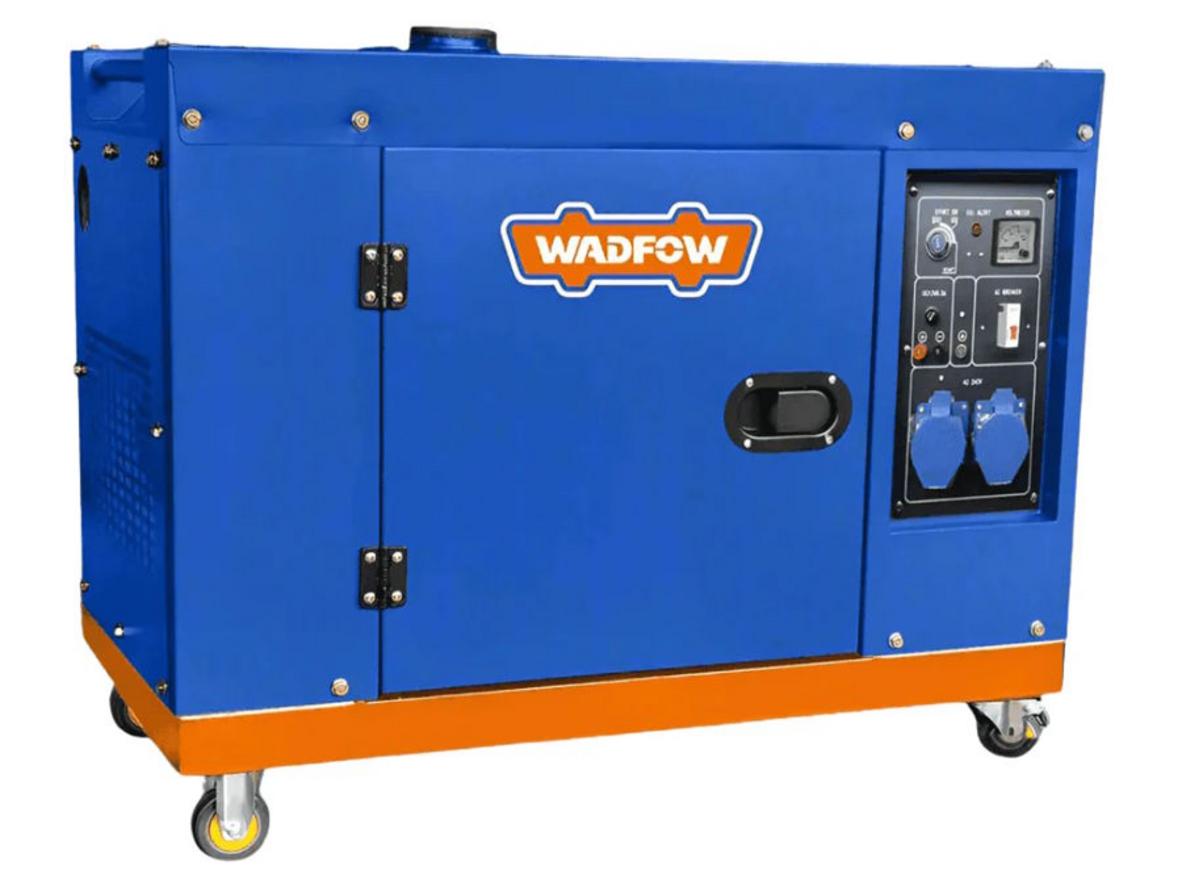 Máy phát điện chạy dầu Wadfow WDG2A80-1 - 6.500W cho nhu cầu điện dự phòng gia đình và cửa hàng nhỏ.