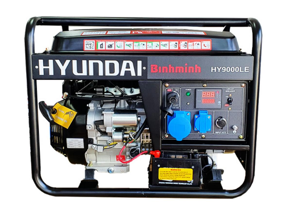 Máy phát điện xăng Hyundai HY 9000LE (6.0 - 6.5Kw)