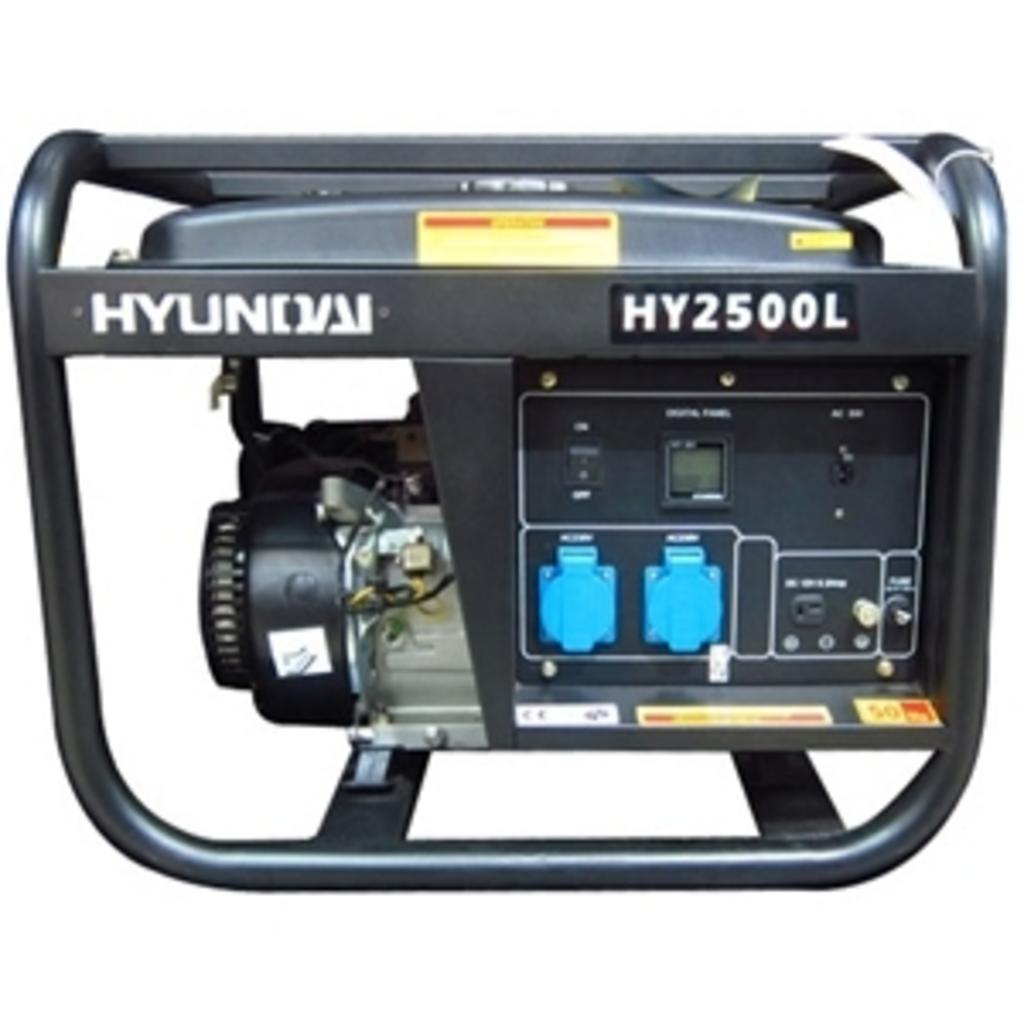 Máy phát điện xăng Hyundai HY2500L 2.0–2.2 kW cho nhu cầu dự phòng điện gia đình.