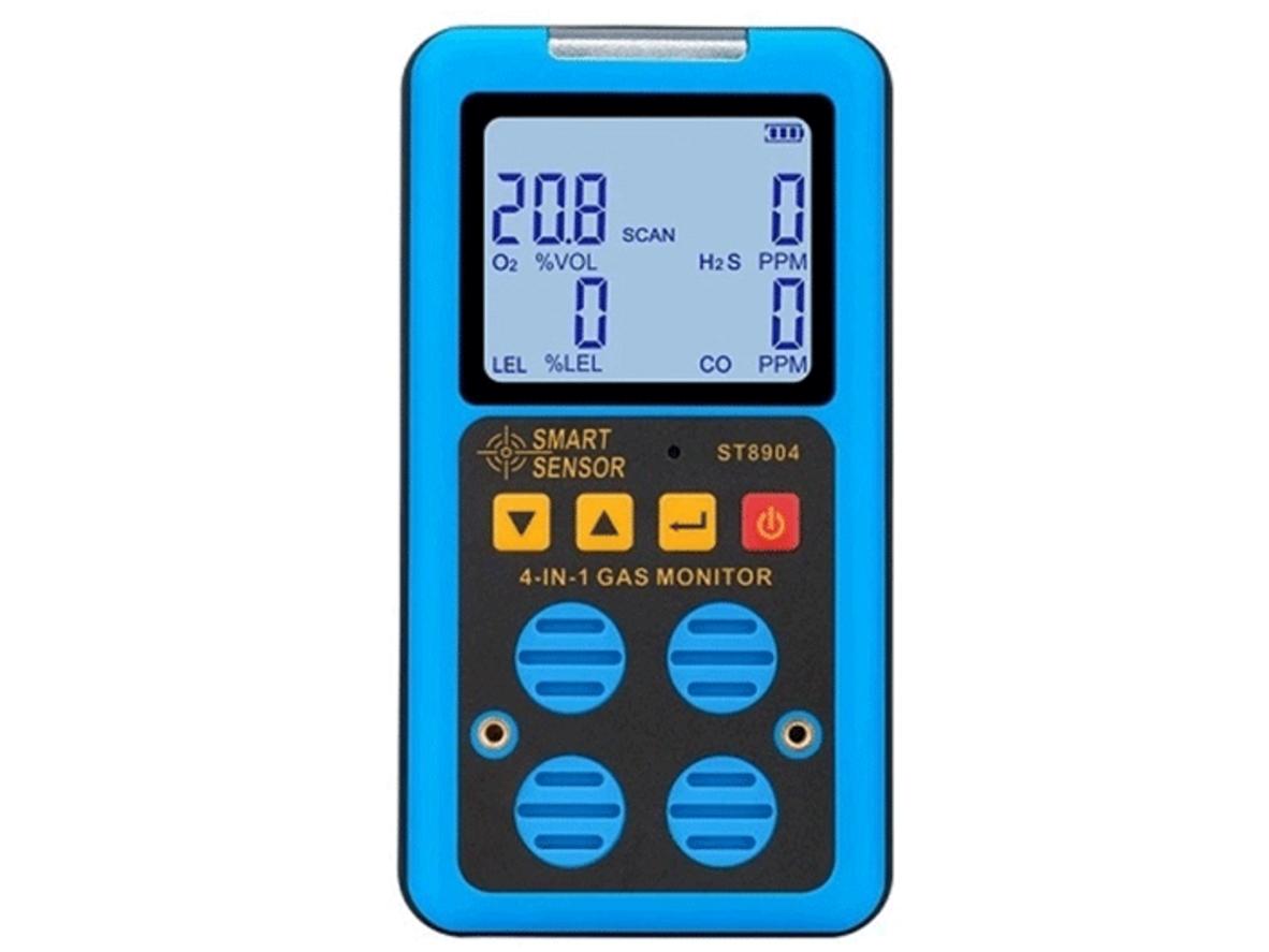 Máy phát hiện khí gas Smartsensor ST8904 (H2s, O2, CO, LEL)