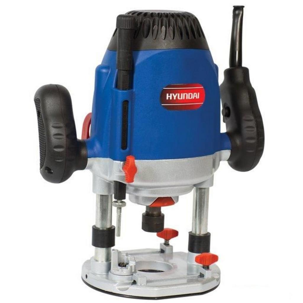 Máy phay gỗ Hyundai HPG1812 12mm cho thợ mộc và xưởng nội thất nhỏ.