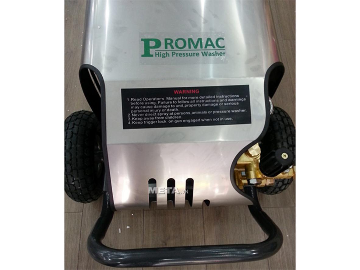 Cấu hình 3 pha của Promac M36 cho hiệu suất rửa mạnh và ổn định.