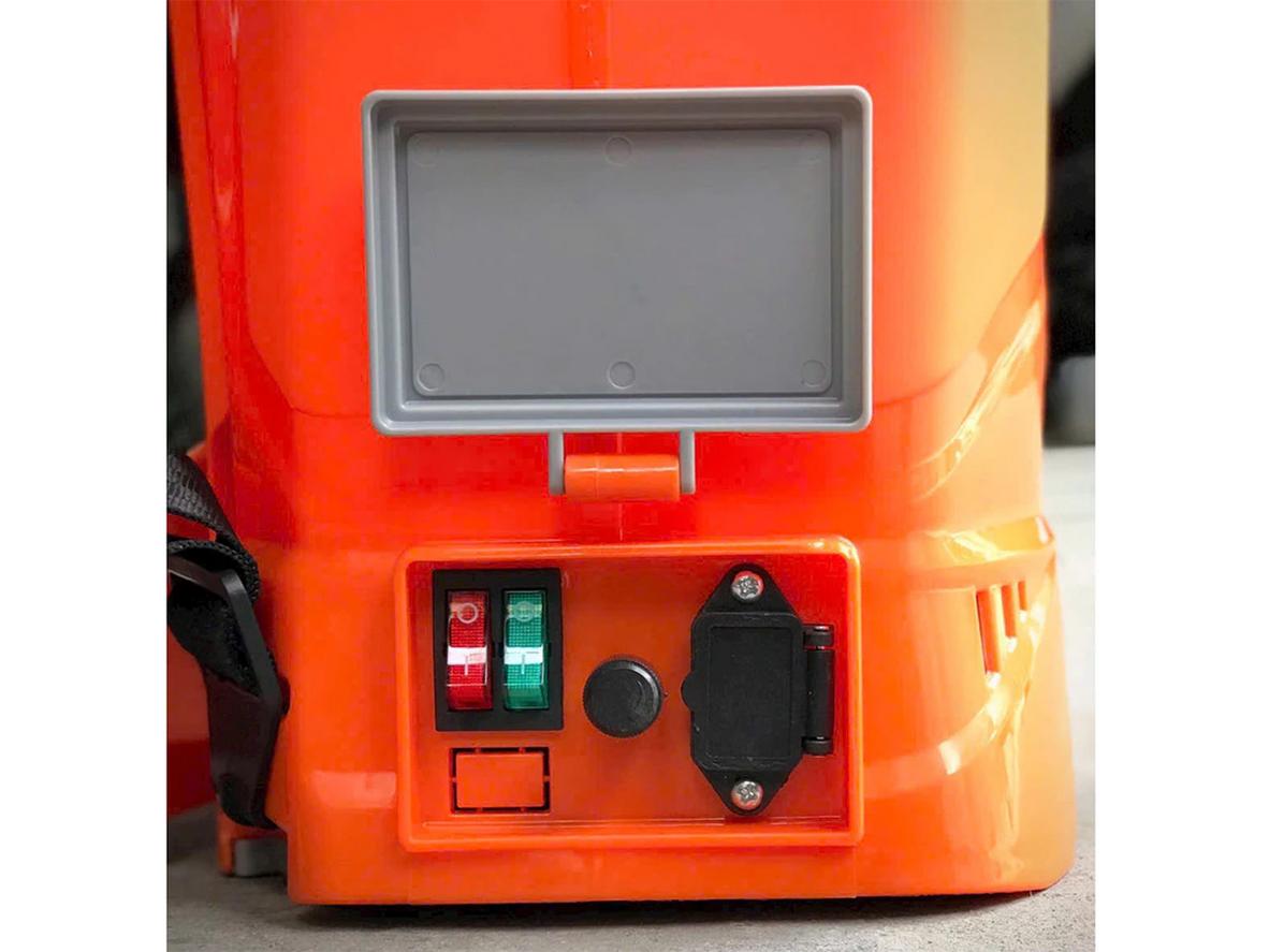 Cơ chế đảo thuốc giúp dung dịch trong bình 20 lít luôn đều, phun ổn định hơn.