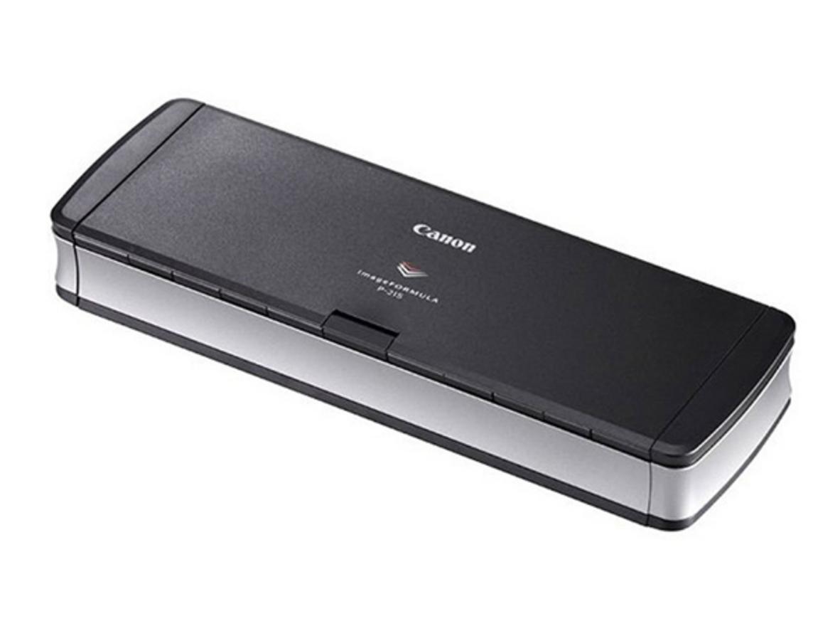 Máy quét Canon P-215 II nhỏ gọn, phù hợp quét tài liệu di động tại văn phòng.