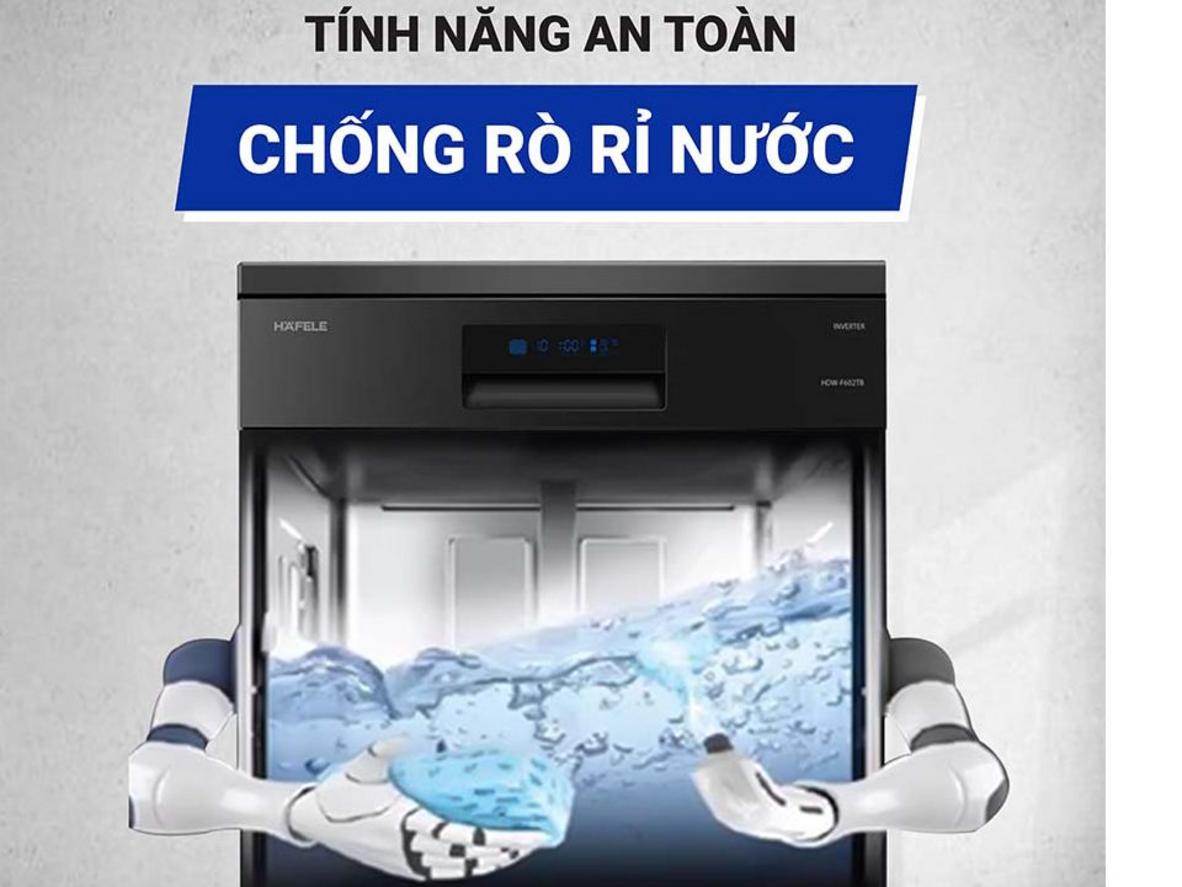 Dung tích 14 bộ phù hợp cho gia đình 4-6 người và bữa ăn nhiều chén đĩa.