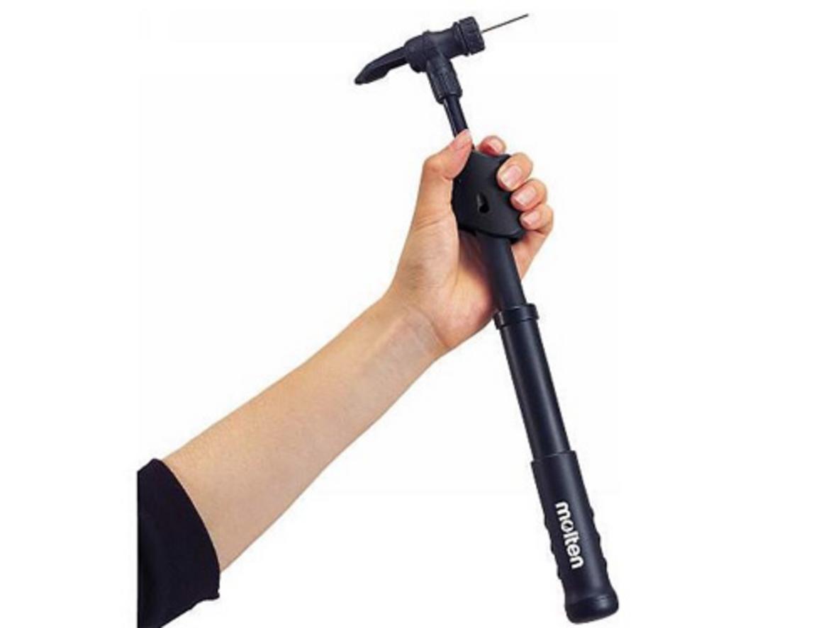 Molten HPAS có thân ABS, kim cắm trực tiếp và khay giấu kim tiện bảo quản.
