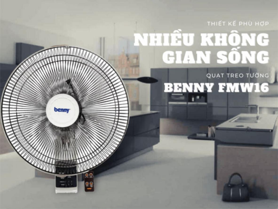 Motor bạc thau giúp Benny FMW16 vận hành ổn định cho nhu cầu hằng ngày.