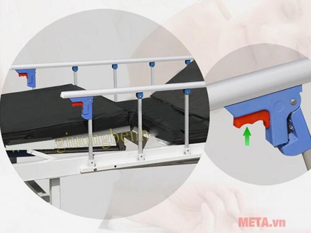 Nâng lưng 0°-85° giúp ngồi ăn và nghỉ ngơi thuận tiện hơn