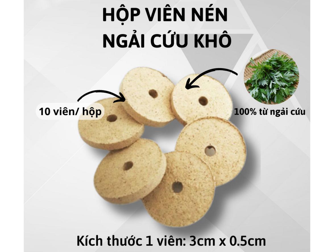 Ngải cứu khô tự nhiên giúp hơ ấm và thư giãn dễ chịu hơn.
