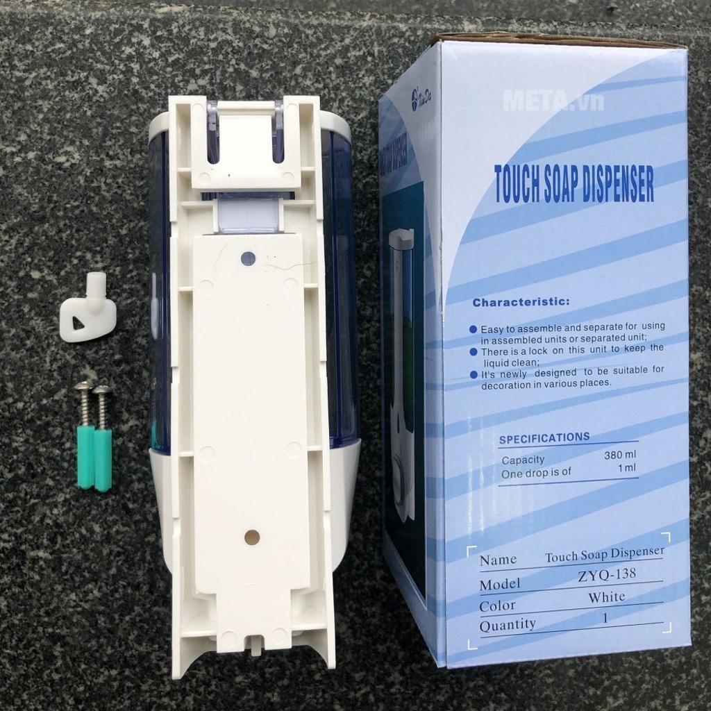 Nhựa ABS kháng khuẩn giúp Xinda ZYQ-138 White bền hơn và dễ vệ sinh hơn trong môi trường ẩm.
