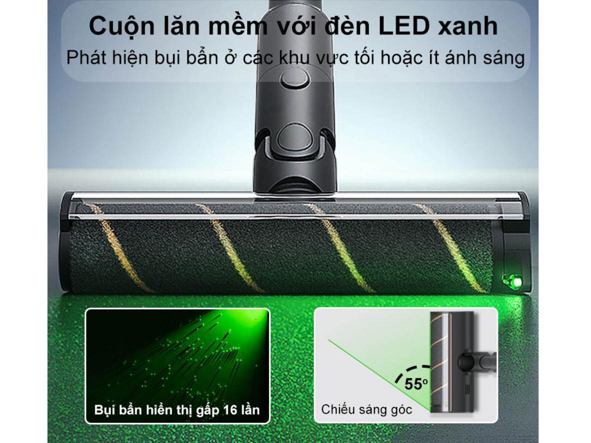 Bộ phụ kiện giúp Dreame V18S Aqua xử lý lông thú cưng, sofa và ngóc ngách hiệu quả.