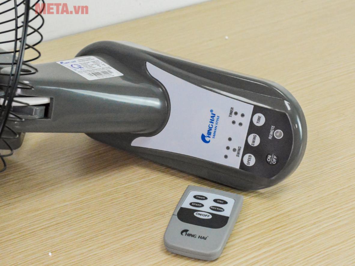 Chi tiết ChingHai W615A: 55W, cánh 40cm, remote tiện thao tác cho nhiều không gian.