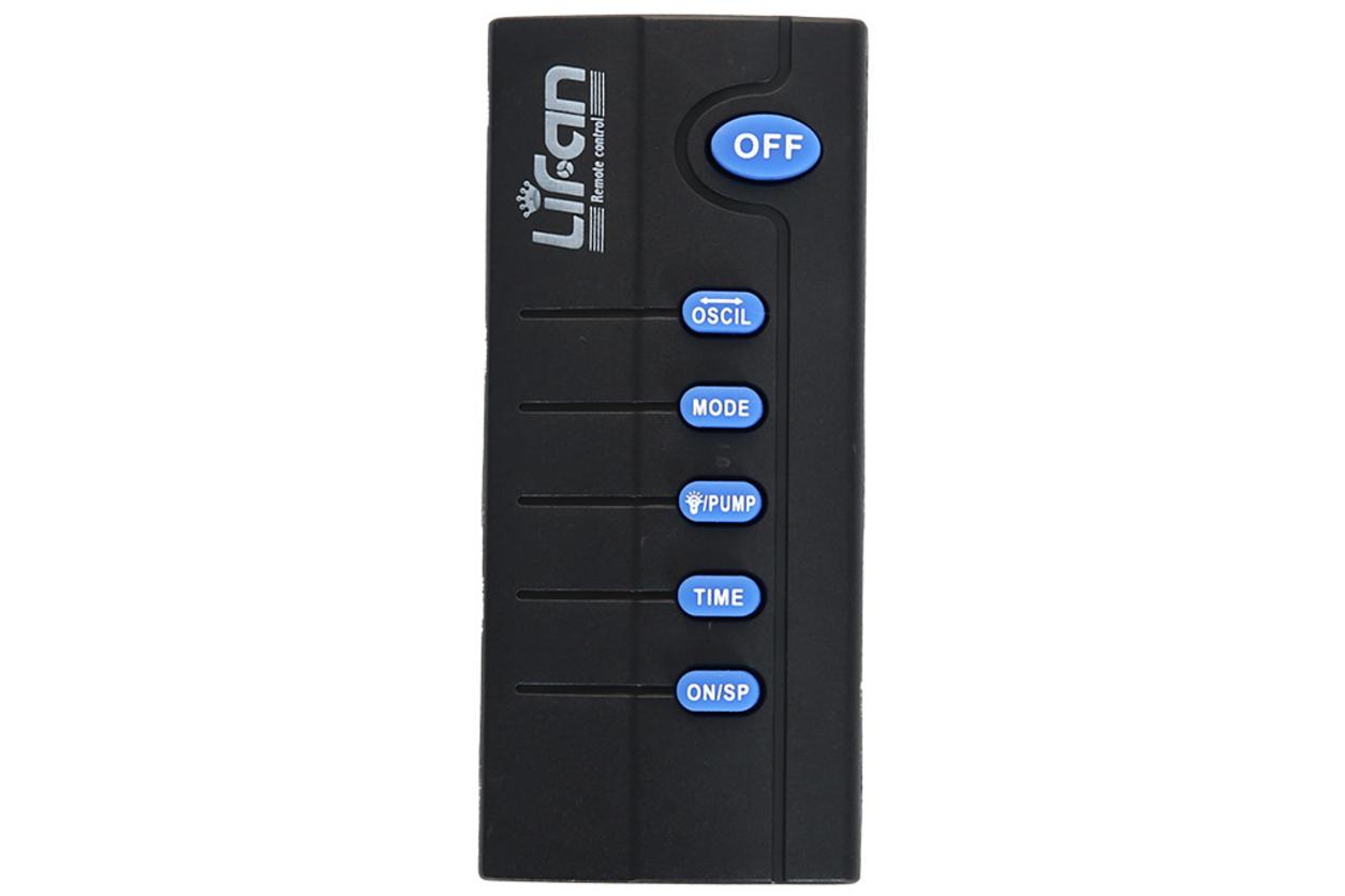 Remote và hẹn giờ giúp TE-1688 tiện hơn khi dùng ban đêm.