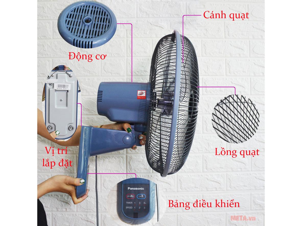 Động cơ bạc đạn giúp F-409M chạy êm và ổn định hơn khi dùng lâu.