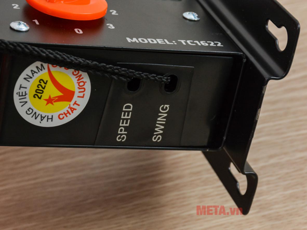 Thông số kỹ thuật quạt treo tường Senko TC1622 rõ ràng, dễ chọn mua.