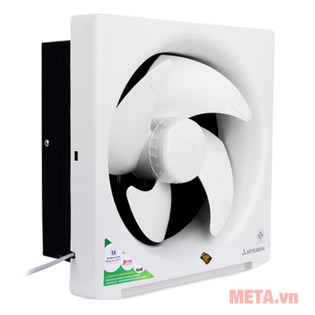 Mitsubishi EX-20SH5T/EX-20SH7T lắp gọn tường, hút mùi nhanh cho nhà vệ sinh và bếp nhỏ.