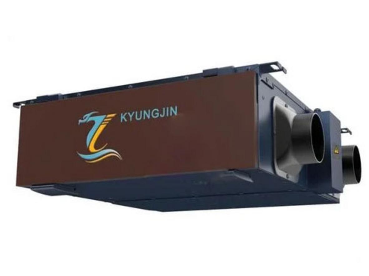 Quạt thông gió thu hồi nhiệt KyungJin NH-260D nổi bật với khả năng cấp khí tươi và lọc sạch 99%.