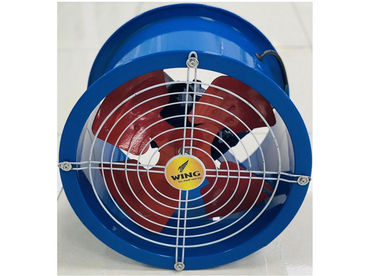 Wing TM 250-2 nổi bật với 250W, 3.000 m3/h và motor dây đồng.