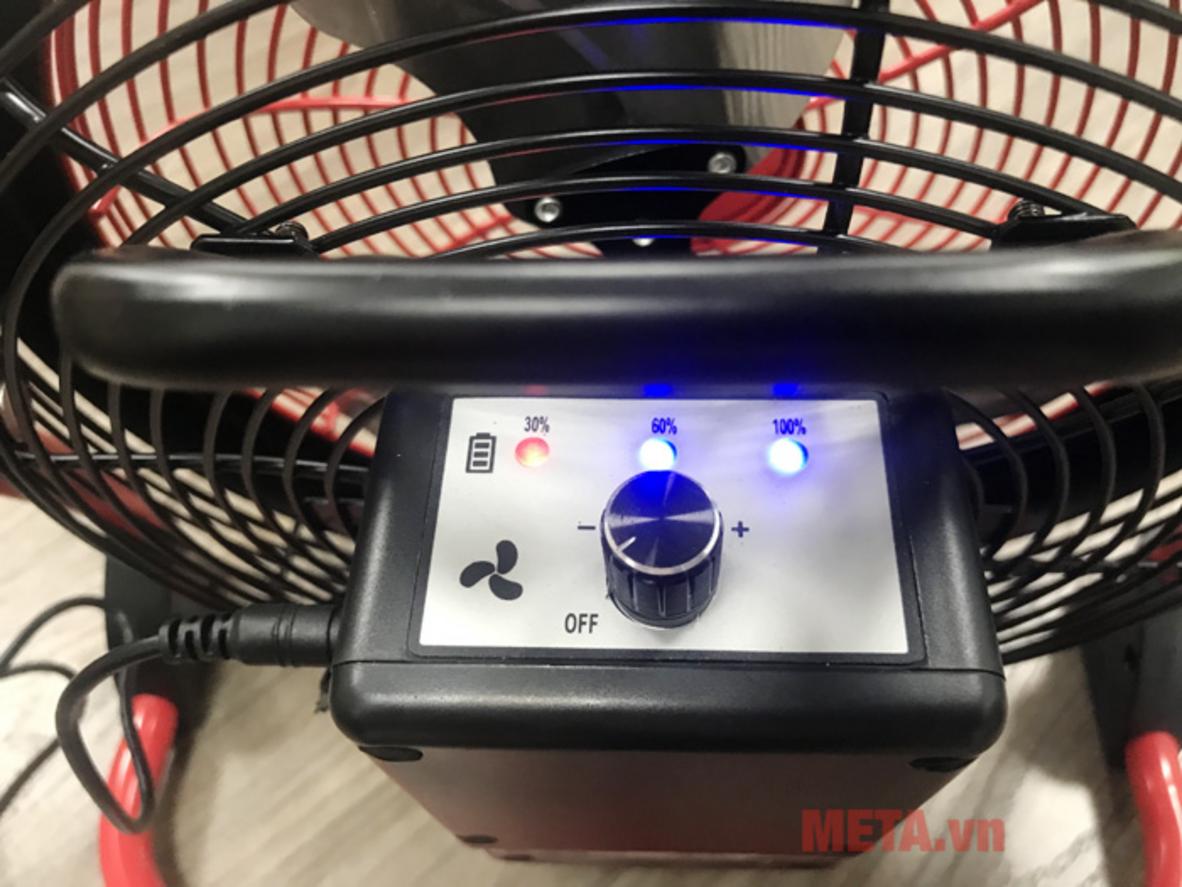 Motor DC không chổi than giúp Tiross TS9171 chạy êm và bền.