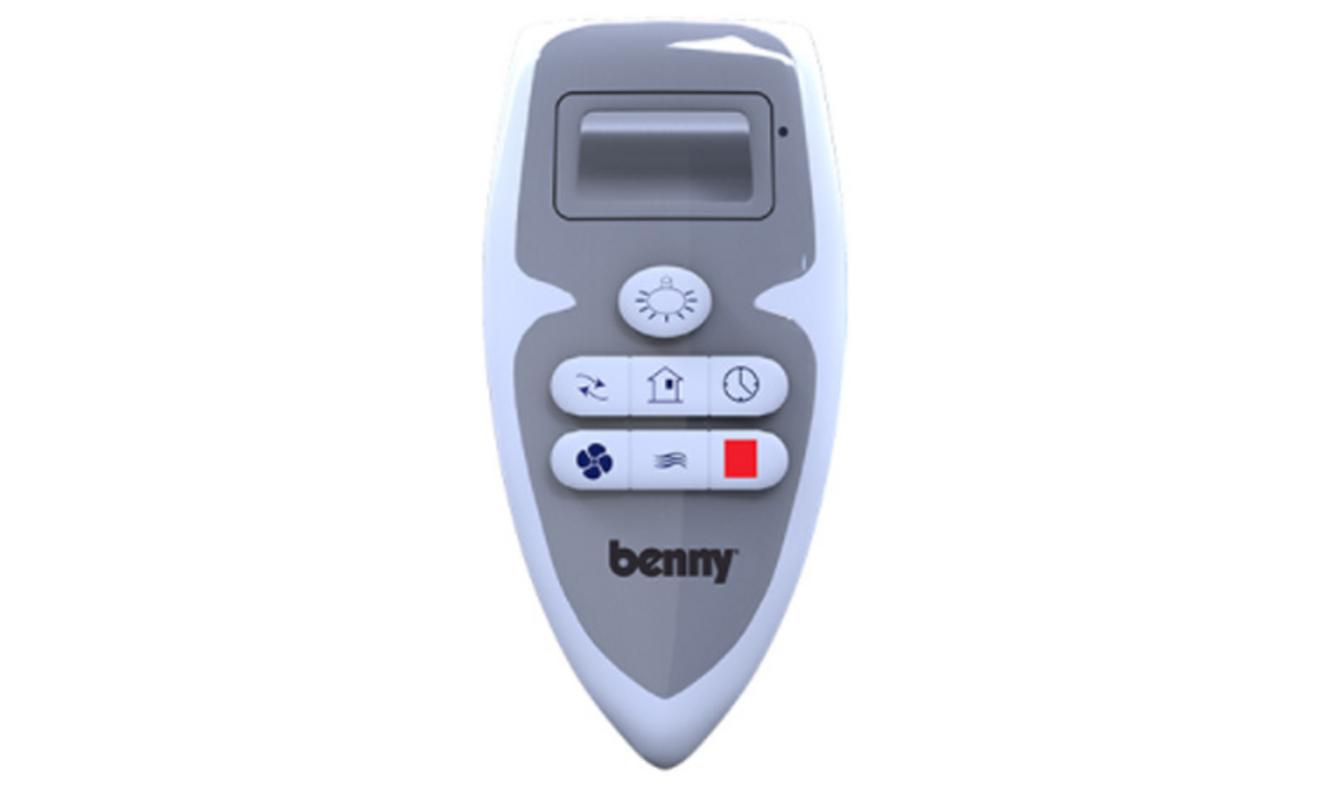 Benny BFC52LUX tạo gió rộng, êm và có đèn LED tích hợp.