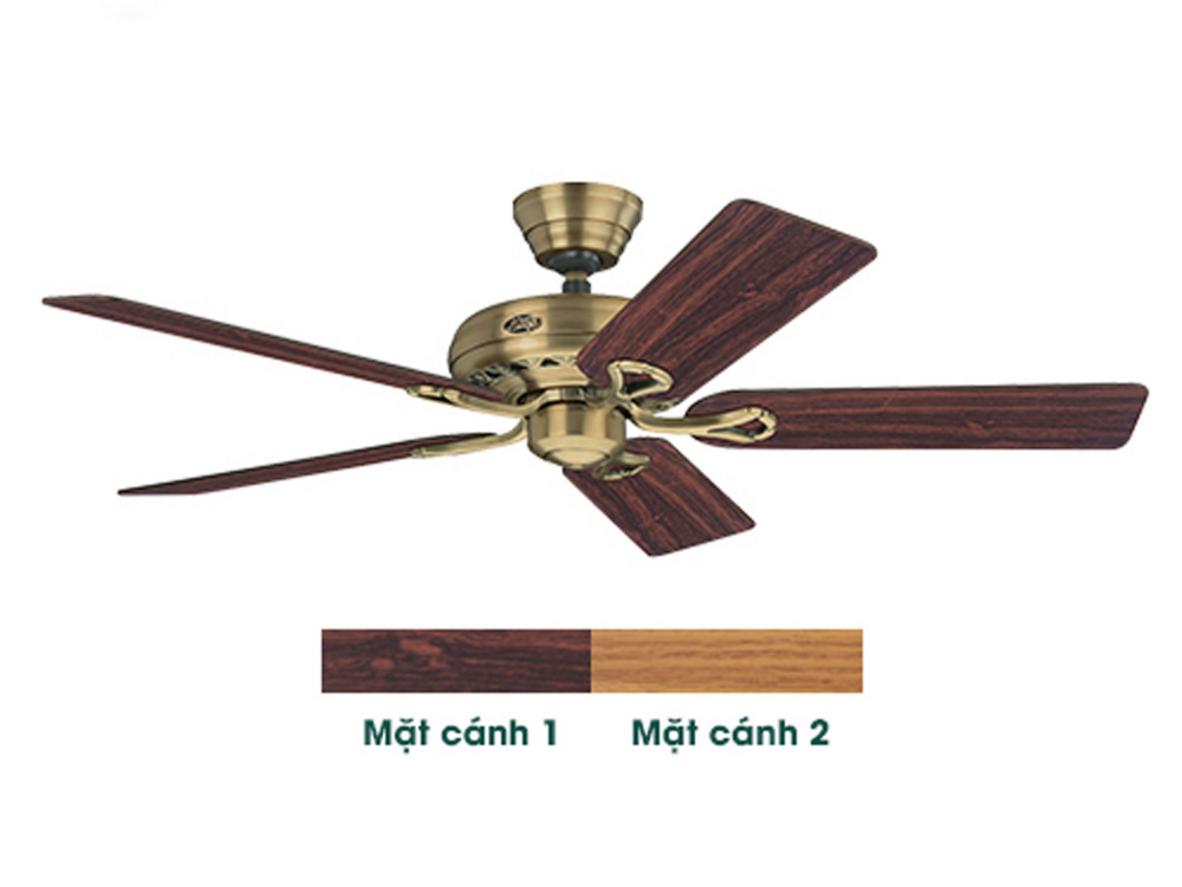 Động cơ AC 100W là nền tảng cho khả năng tạo gió mạnh của Hunter Savoy 24520.