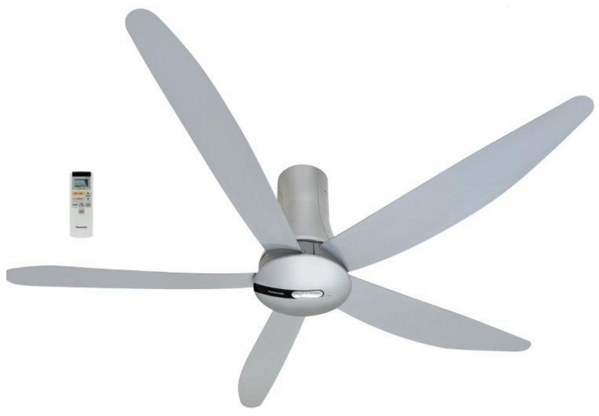 Quạt trần Panasonic 5 cánh có cảm ứng nhiệt sensor F-60TAN