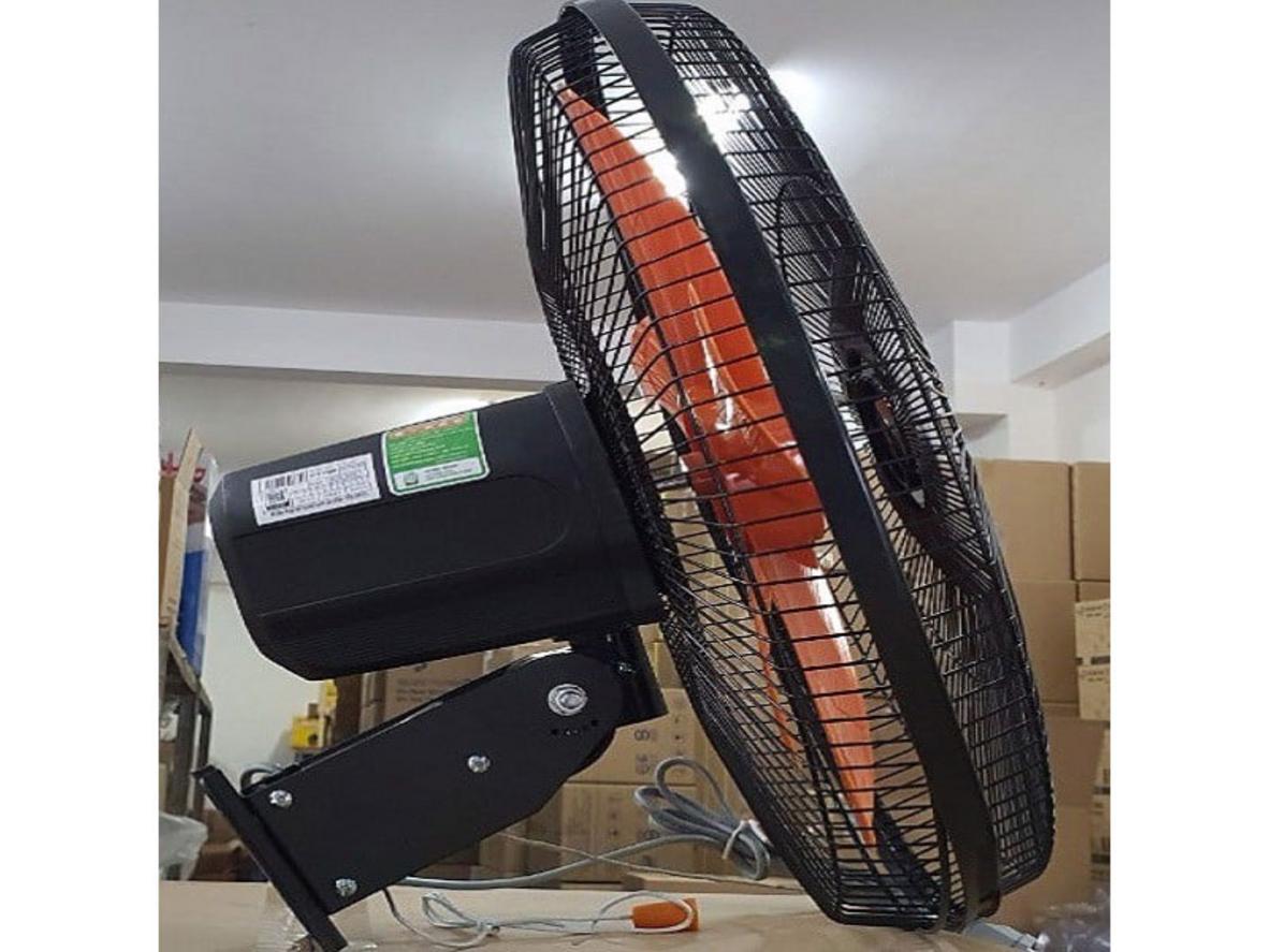 80W, 45cm, 5 cánh giúp quạt treo tường Asia VY577890 làm mát nhanh cho không gian đông người.