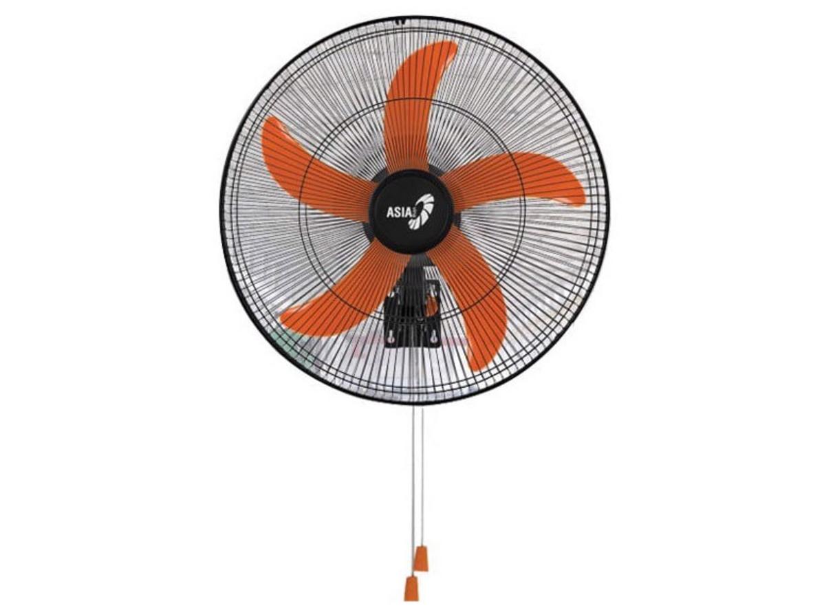 Quạt treo tường Asia VY577890 gió mạnh, tiết kiệm diện tích cho quán ăn và cửa hàng.