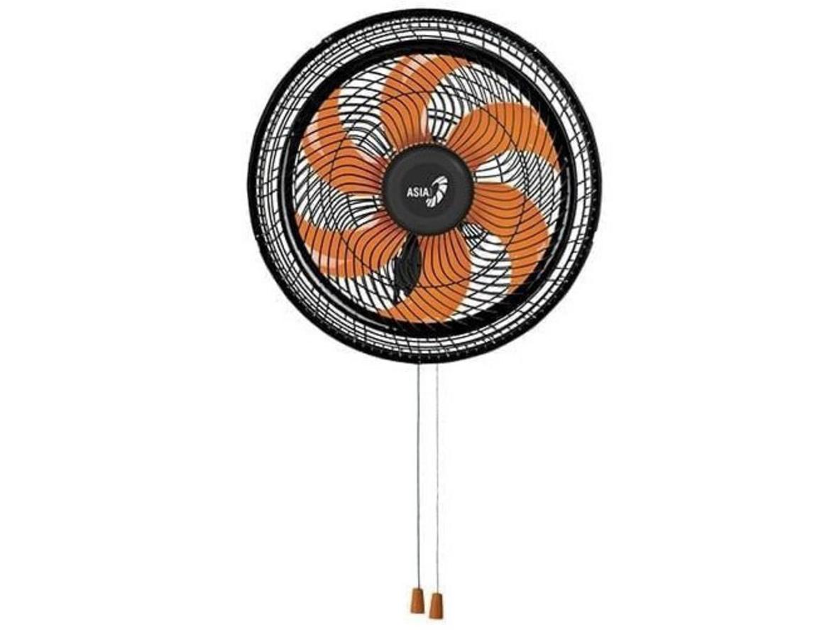 Quạt treo tường Asia VY637891 với sải cánh 40cm, phù hợp không gian cần gió mạnh và tiết kiệm diện tích.