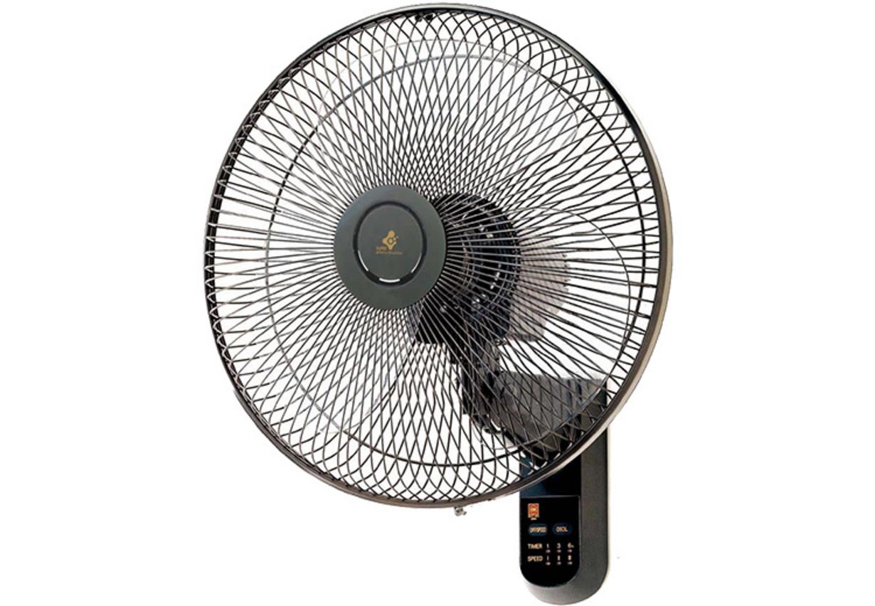 Quạt treo tường KDK M40M gọn diện tích, phù hợp phòng ngủ và phòng khách.