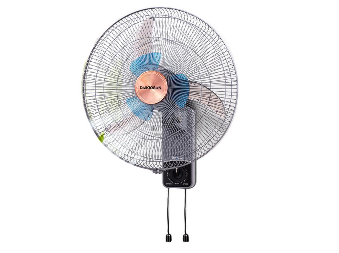Quạt treo tường lifestyle Daikiosan DQ122 gọn diện tích, gió mạnh cho gia đình.