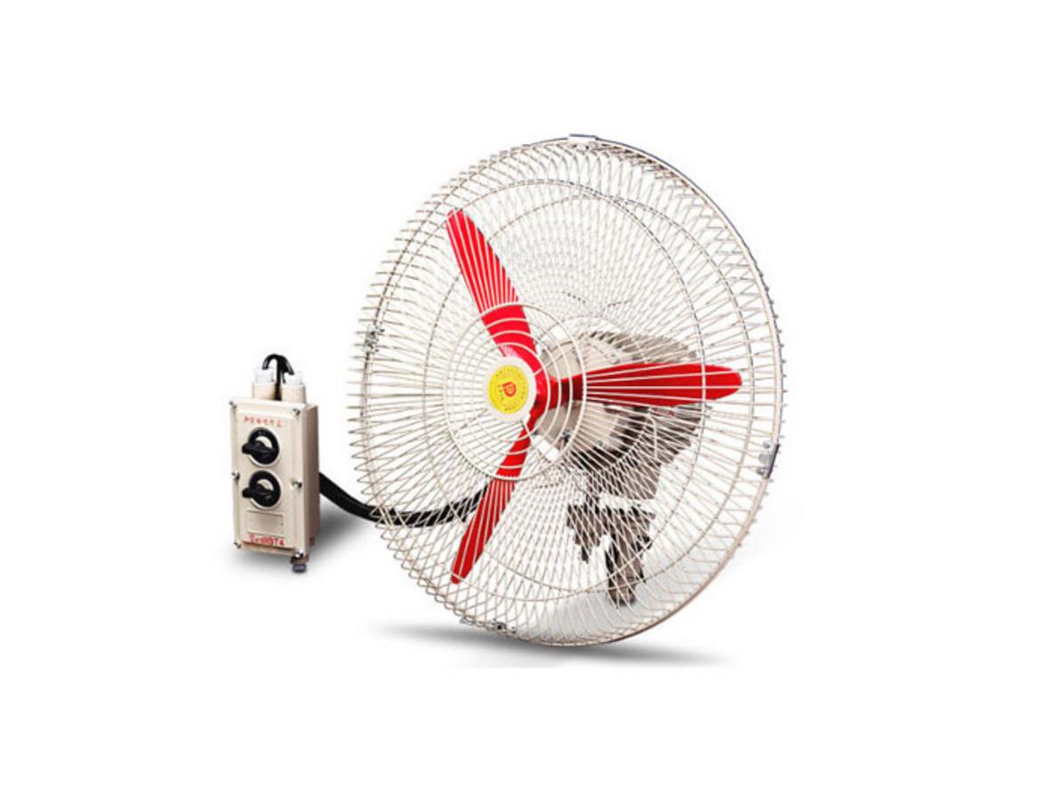 Sunfan FB-600 với motor lõi đồng và cánh 60 cm cho xưởng sản xuất.