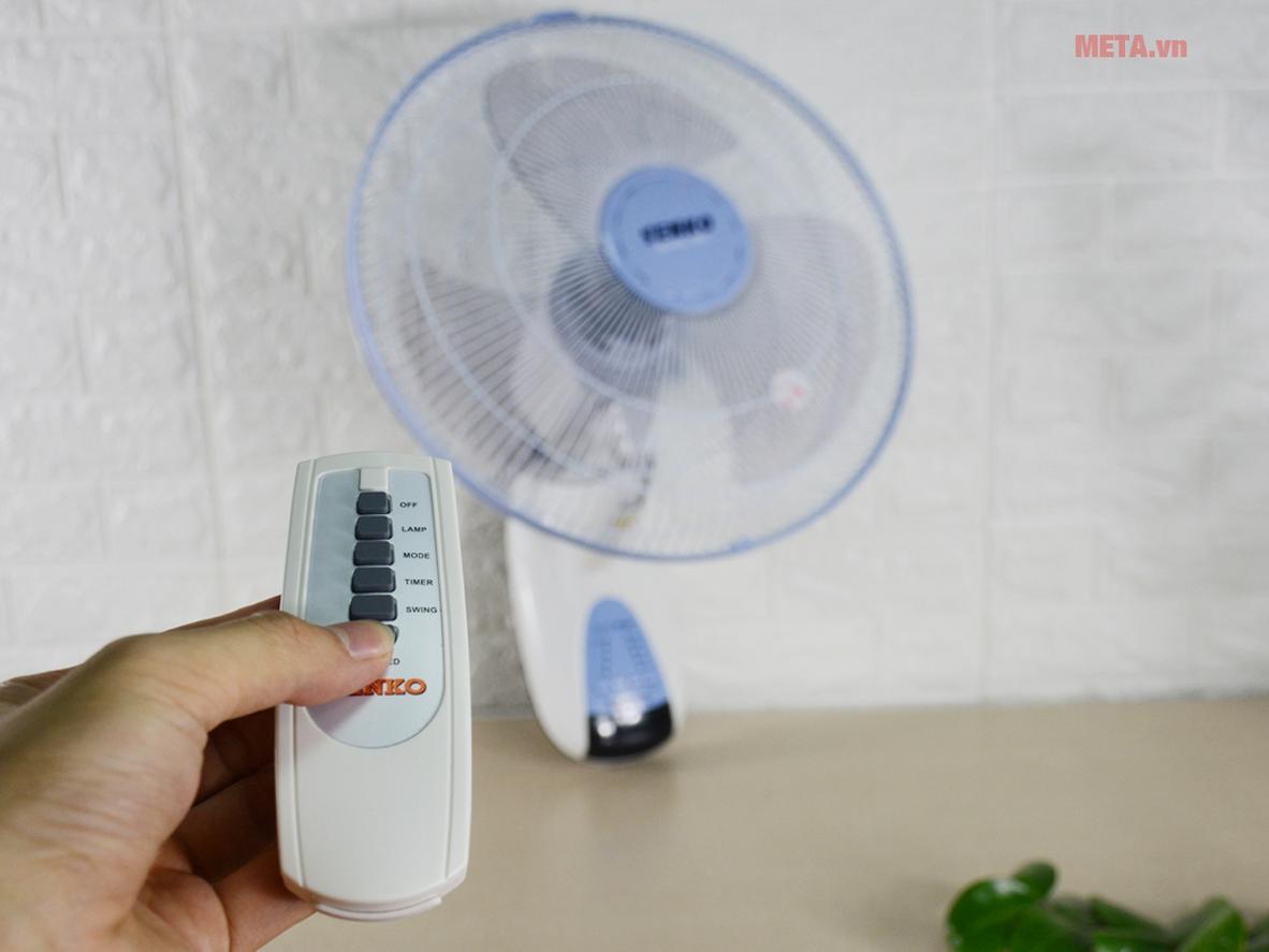 Senko TR1628 nổi bật với 47W, remote và hẹn giờ 8 tiếng.